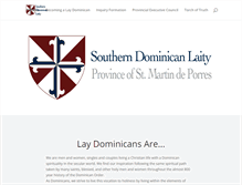Tablet Screenshot of laydomsouth.org